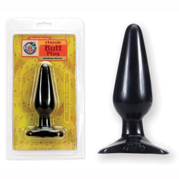 Image de CLASSIC BUTT PLUG 5.5" BLACK