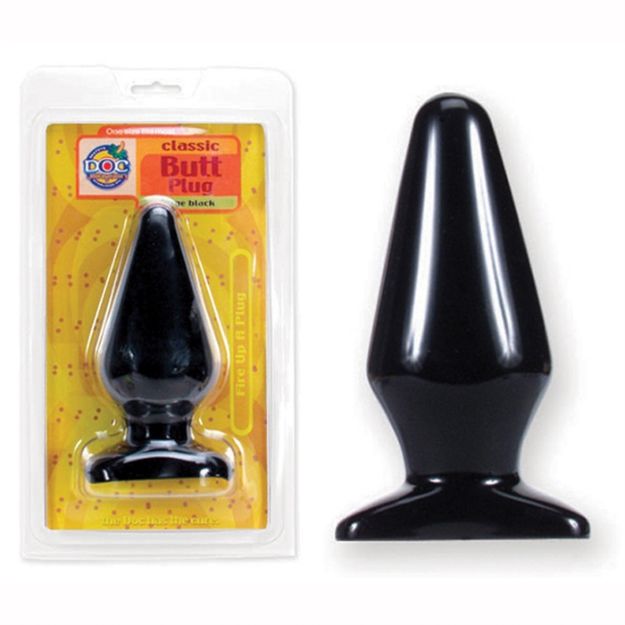 Image de CLASSIC BUTT PLUG 6" BLACK