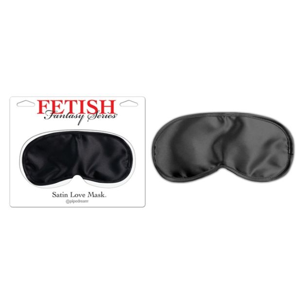 Image de FF SATIN LOVE MASK NOIR