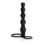 Image de SILICONE LOVE RIDER BEADED DUAL PENETRATOR