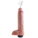 Image de KING COCK 11" SQUIRTING COCK W/ BALLS FLESH