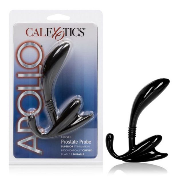 Image de Apollo Curved Prostate Probe - Black