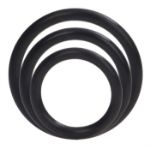 Image de Silicone Support Rings - Black