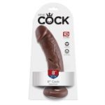 Image de King Cock 8" Cock - Brown