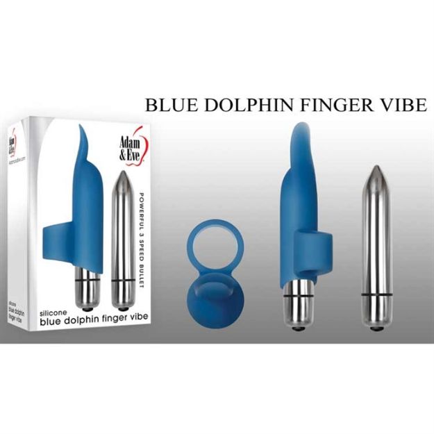 Image de BLUE DOLPHIN FINGER VIBE