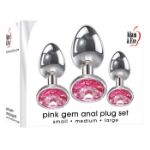 Image de PINK GEM ANAL PLUG SET