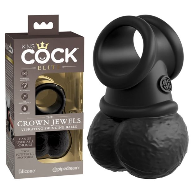 Image de KC Elite Crown Jewels VibSwing Balls Heavy