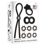 Image de Kit Adam's Deluxe Penis Ring Sampler