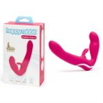 Image de Happy Rabbit - Strapless Strap On Rabbit Vibe Pink