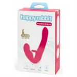 Image de Happy Rabbit - Strapless Strap On Rabbit Vibe Pink