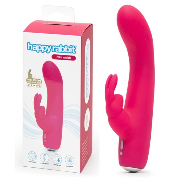 Image de Happy Rabbit - Mini Rechargeable Vibrator Pink