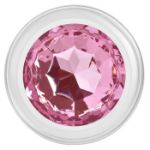 Image de MEDIUM PINK GEM GLASS PLUG