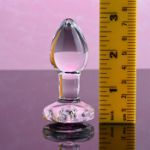 Image de SMALL PINK GEM GLASS PLUG