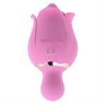 Image de Eve's Ravishing Clit Licking Rose - Silicone