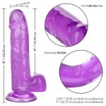 Image de Size Queen 6" / 15.25 cm - Purple