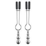 Image de Beaded Nipple Clamps - Silver