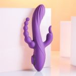 Image de Fourgasm - Silicone Rechargeable - Purple