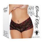 Image de Open Lace Boy Shorts - Plus Size