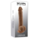 Image de 7" Natural Feel Flexskin - Dildo - Dark