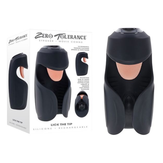 Image de Lick The Tip - Silicone Rechargeable - Black